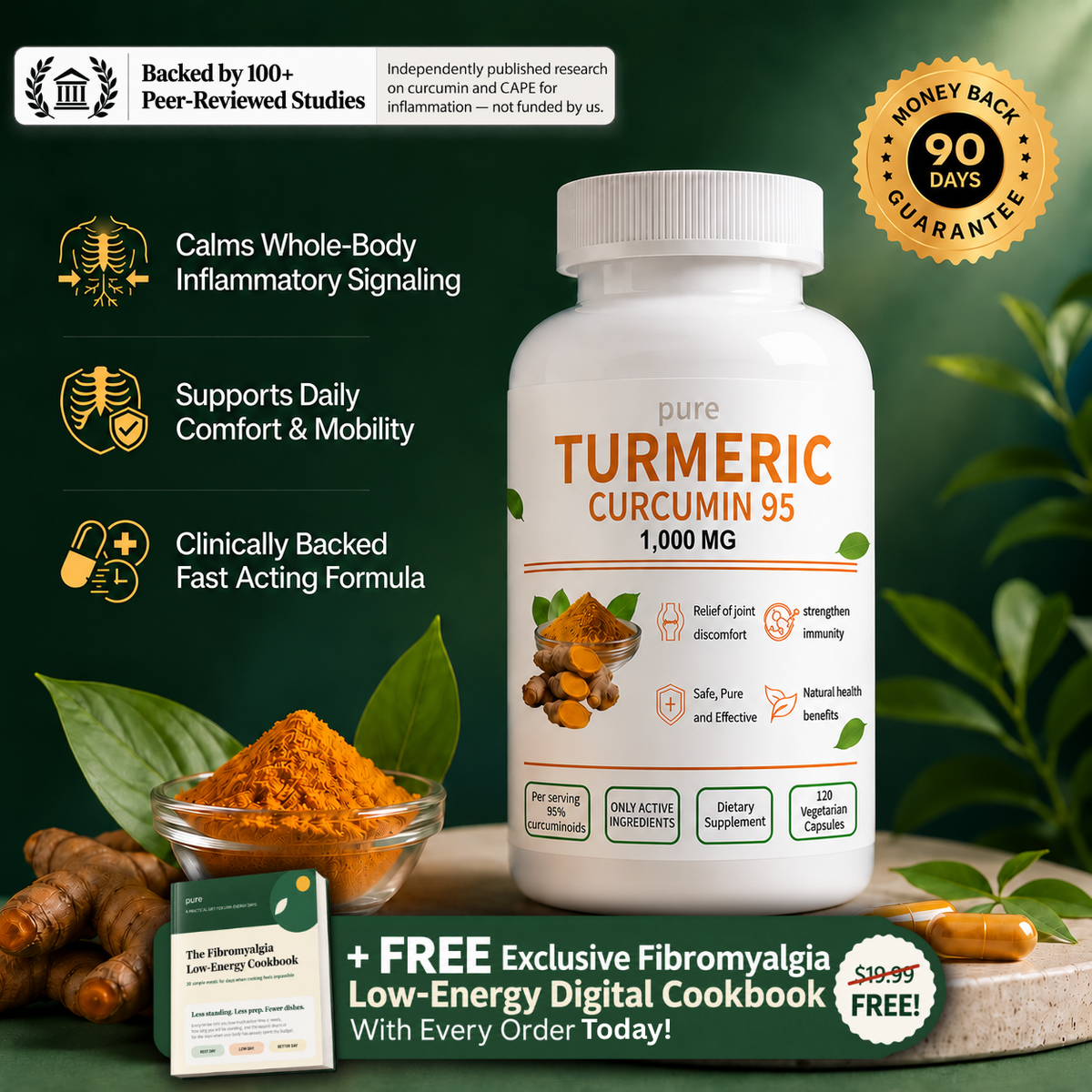 Turmeric Curcumin (1,000mg)