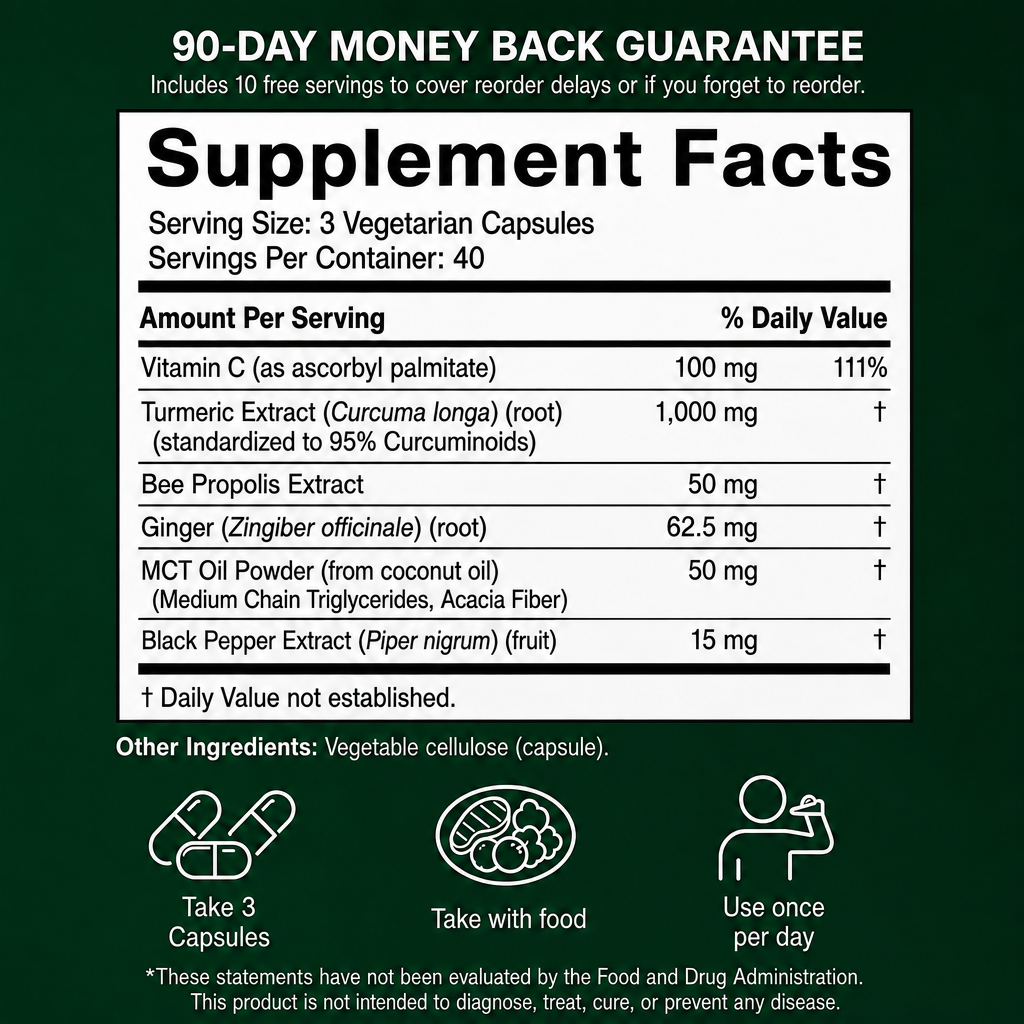 Turmeric Curcumin (1,000mg)